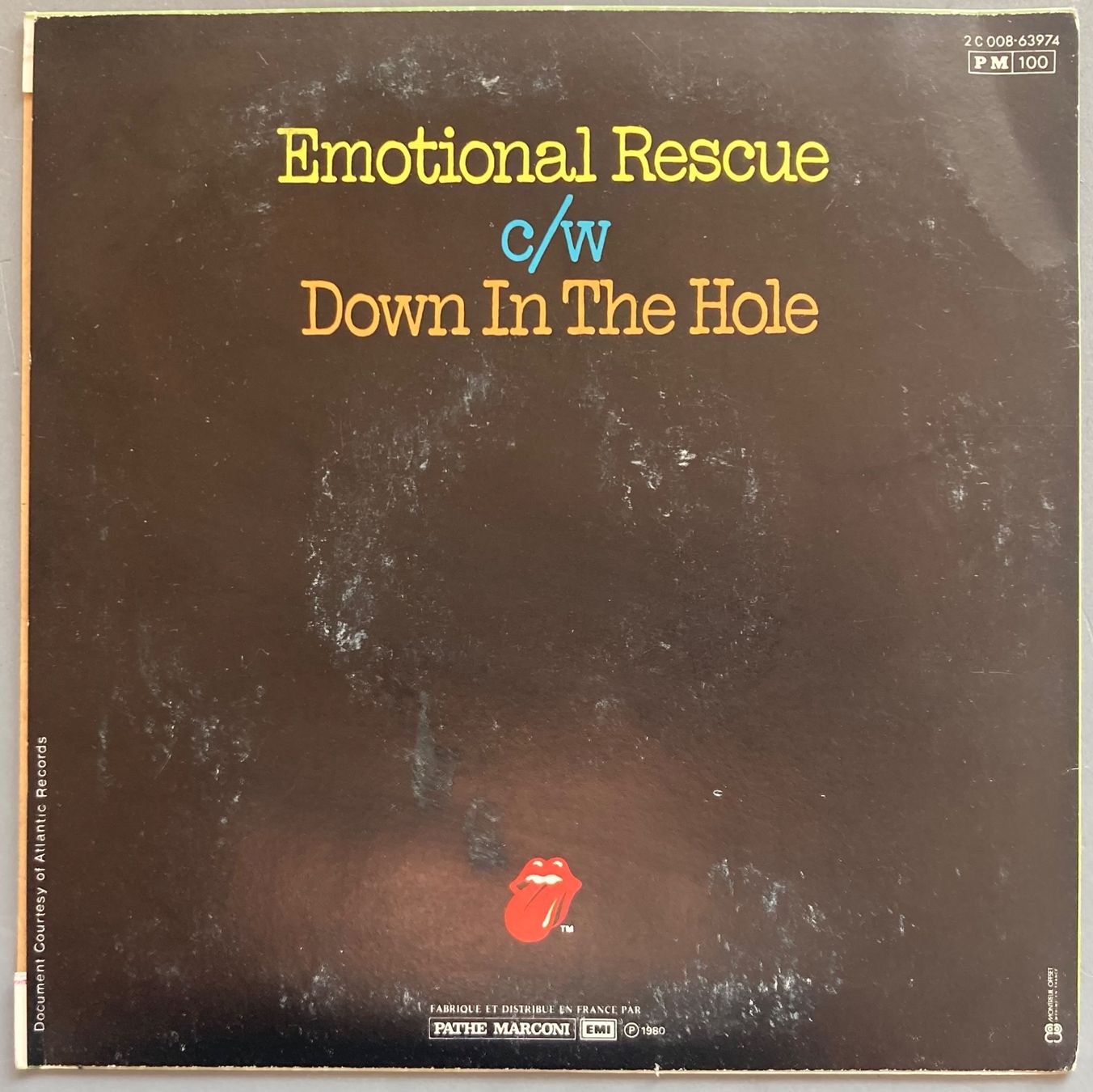 Schallplatten: THE ROLLING STONES - EMOTIONAL RESCUE – Gebraucht aus Poliez-Pittet von Newtown-Records 1