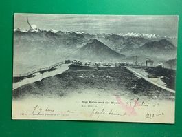 Rigi Kulm und die Alpen