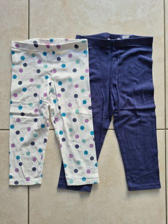 2x 3/4-Leggins Gr. 122
