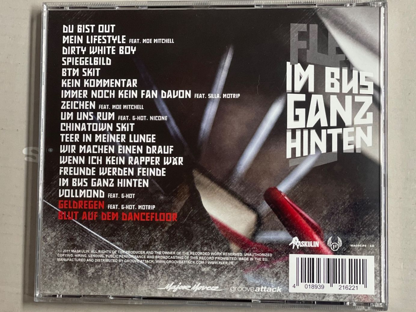 CD: Fler-Im Bus Ganz Hinten – Usato da Muri b. Bern venduto da AdidasCollector 1