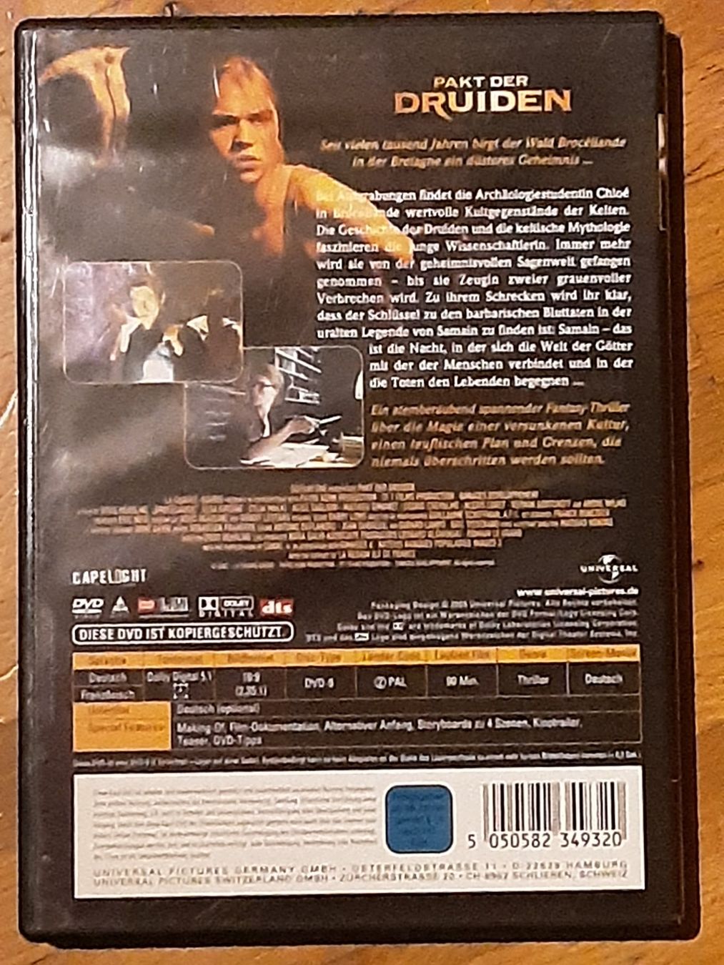 Tutti i DVDs: Pakt der Druiden – Usato da Wallisellen venduto da Sawr 1