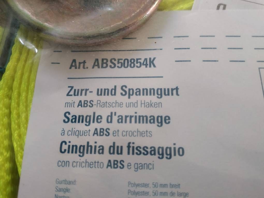 Bindegeräte: Spanngurt ABS 8m neu & originalverpackt / Spannset – Neu und originalverpackt aus Oberentfelden von MrRicardolino 3