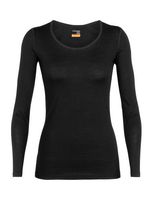 Icebreaker Women 200 Oasis LS Scoop - black (Grösse: XL)