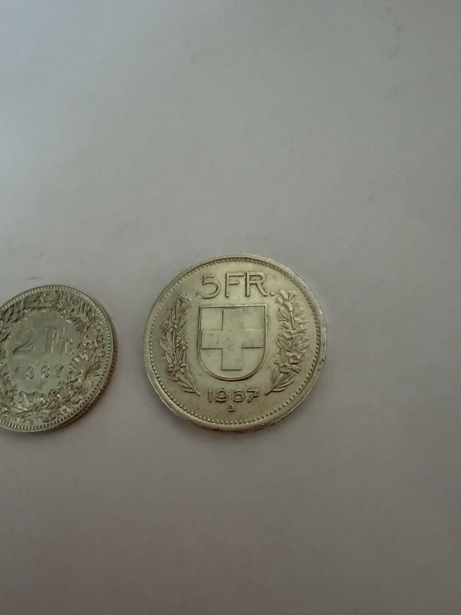 Alle Münzen: Schweizer Silver Münze  – Gebraucht aus Glis von bfe_ghf5 2