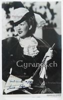 Jane Carr (1909-1957) Schauspielerin - Autogramm