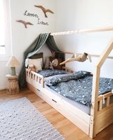Hausbett, Kinderbett (fast neu), mit Rausfallschutz