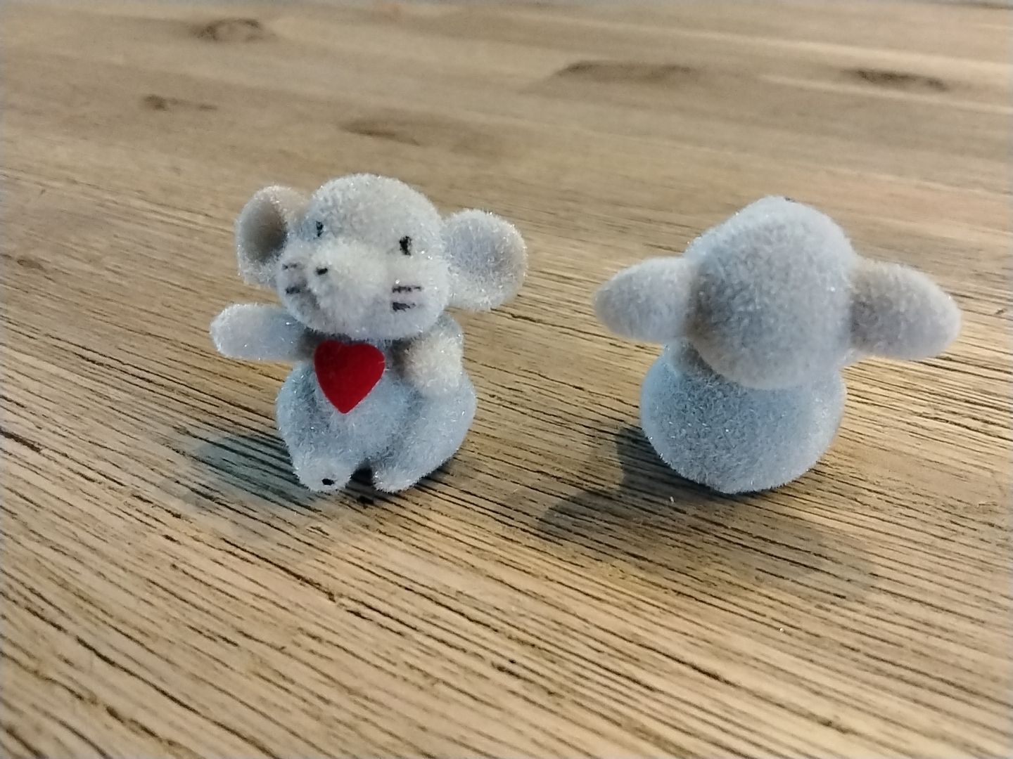 Figuren: Mini-Figürli aus Filz # Elefant, Bären, Mäuse und Schwein – Neu (gemäss Beschreibung) aus Weisslingen von venditrice52 4