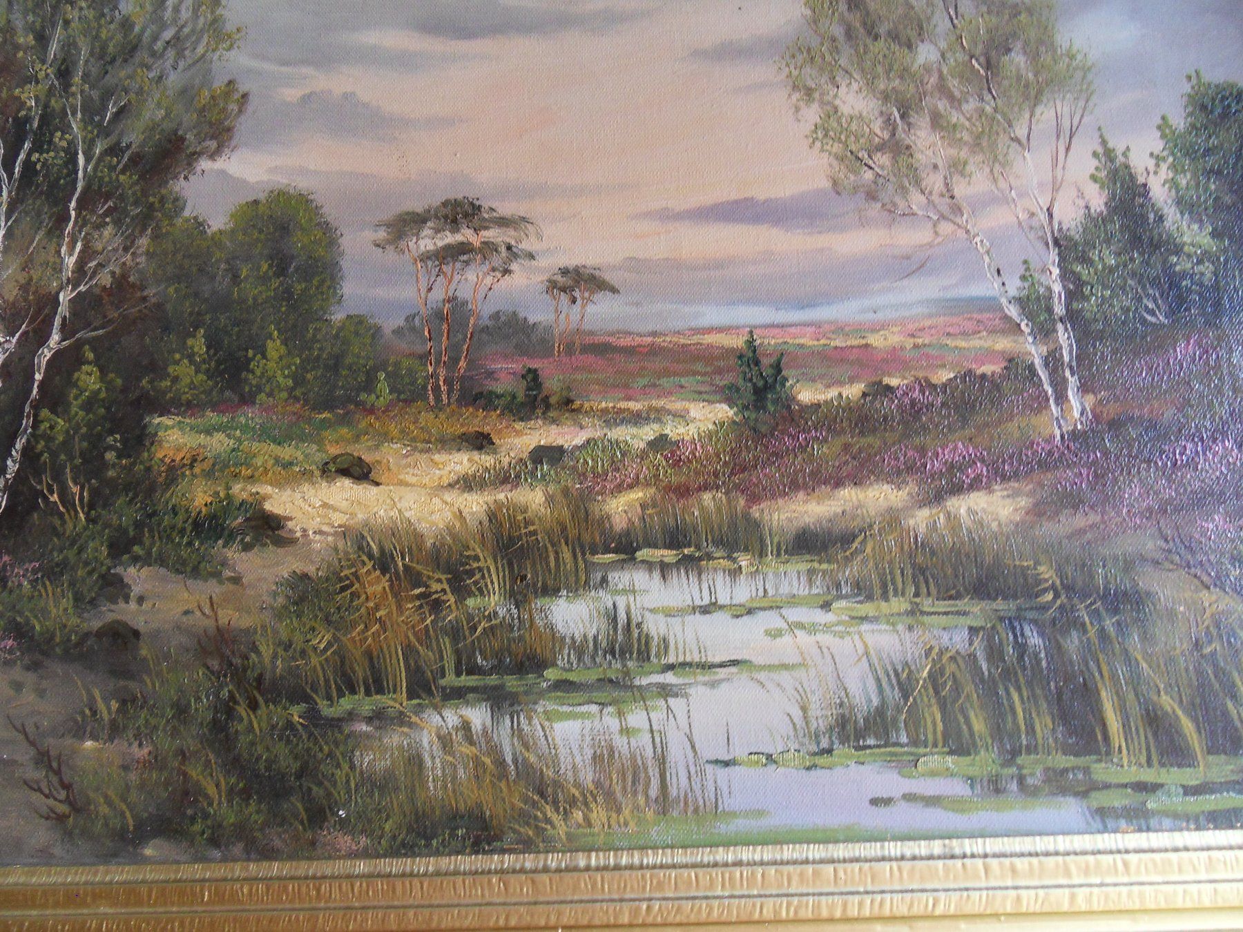 Gemälde: Oelbild Landschaft – Gebraucht aus Schongau von Eva-Katharina 1
