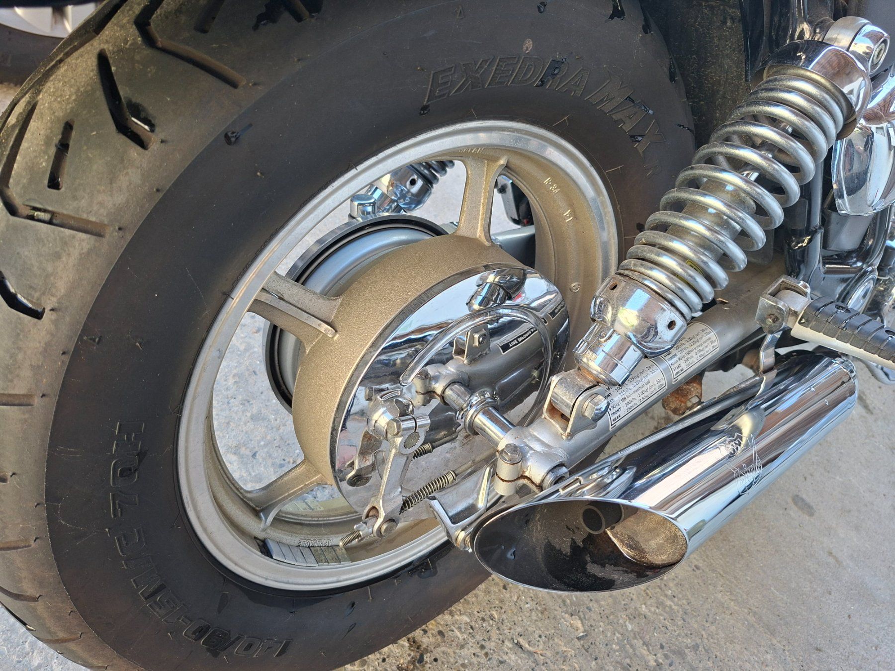 Yamaha Chopper: Yamaha Virago XV1100 – Gebraucht aus Triboltingen von ra__vj88 1