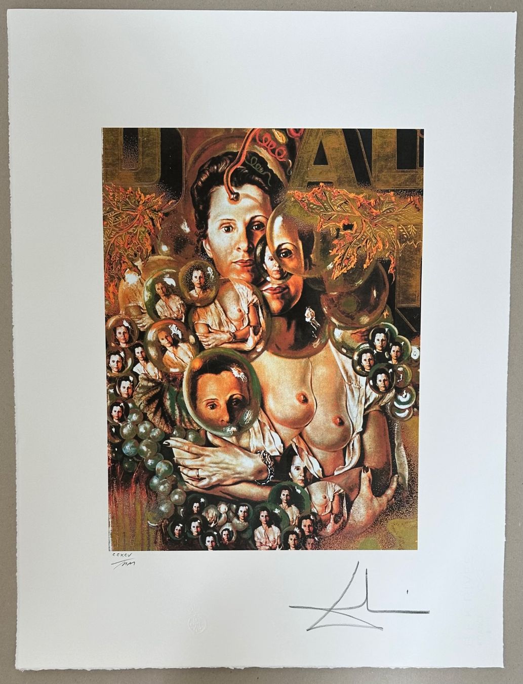 Gemälde: Salvador Dali: Untitled CCXCV/MM – Neu (gemäss Beschreibung) aus Meilen von Smgdesign