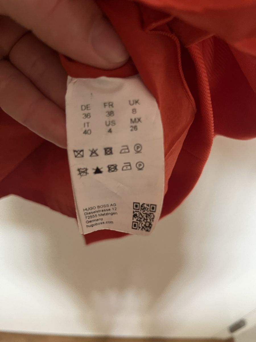 Hugo Boss Vestiti: BOSS Kleid orange neuwertig – Usato da Bern venduto da rah_2lyz 1