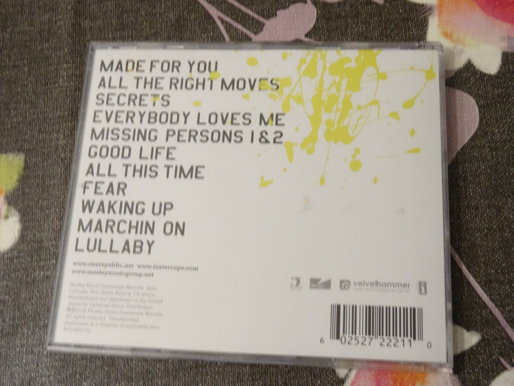 CD: One Republic - Waking Up CD – Usato da Olten venduto da Disc-Ausverkauf 1