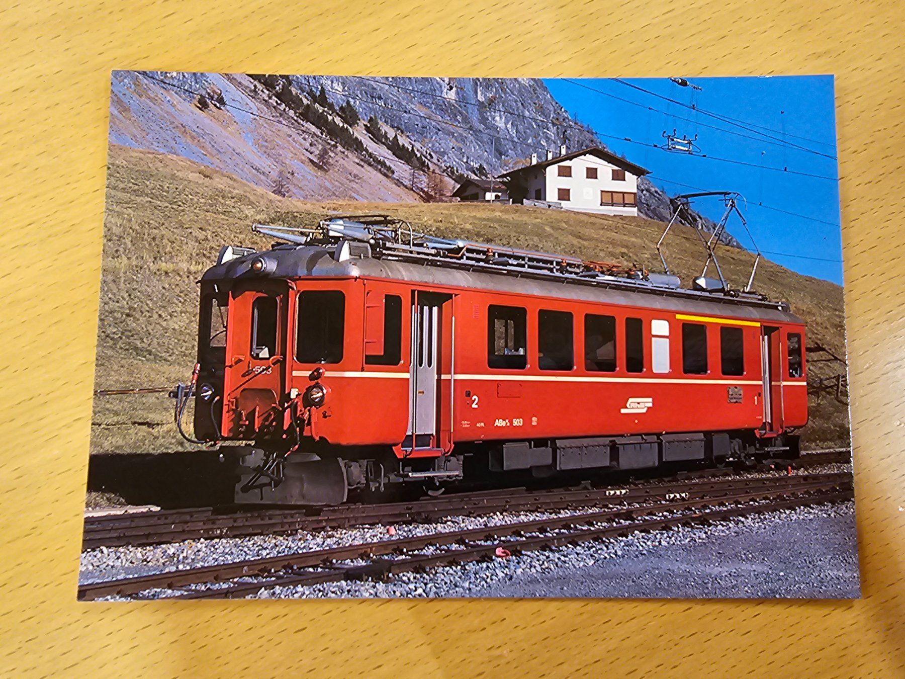 Cartoline postali: Postkarte RhB Triebwagen ABe 4/4 503 – Nuovo (secondo la descrizione) da Matten venduto da MEFEZ