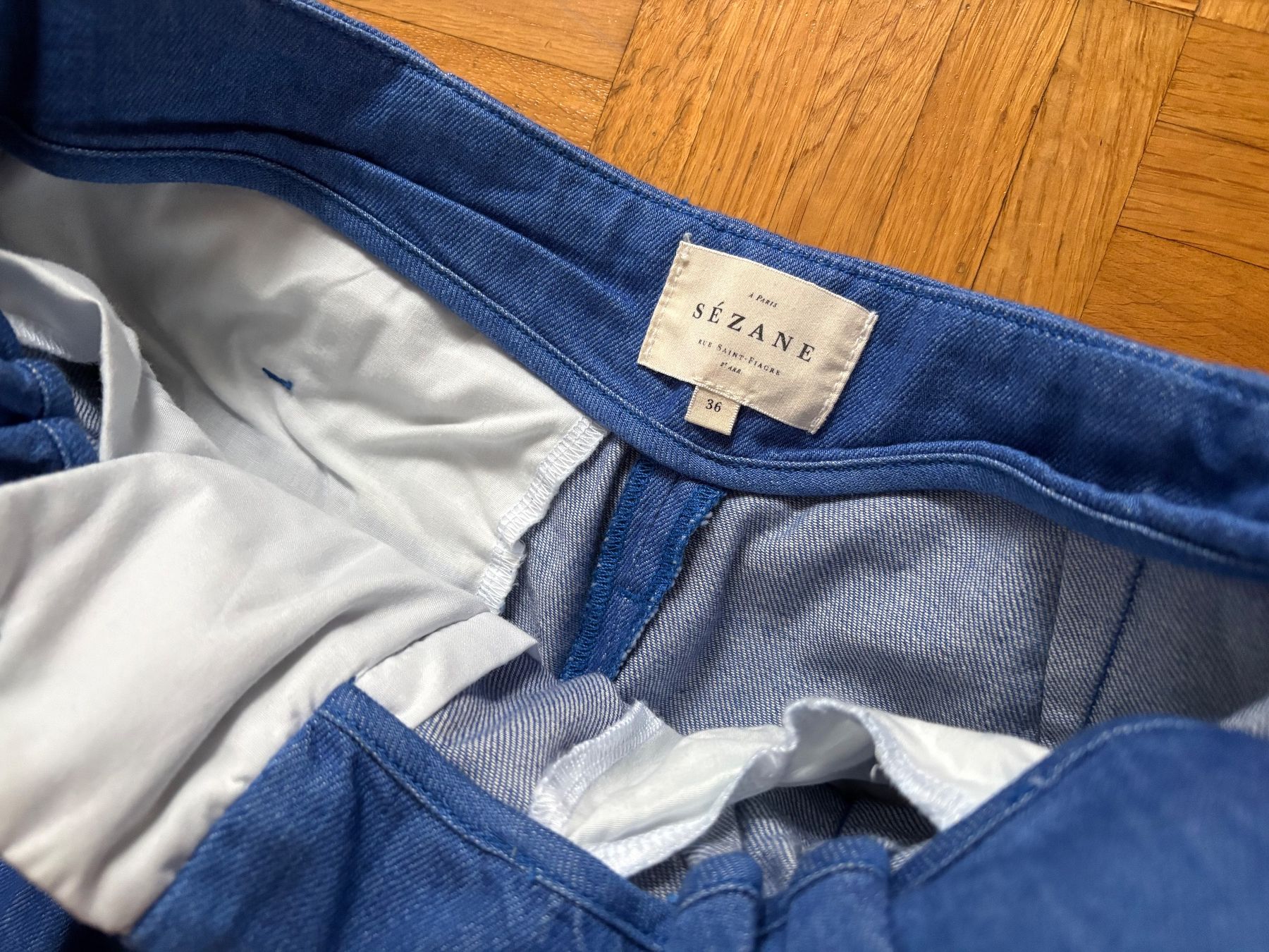 Sezane Pantaloni: Sézane Hose pantalon Gr.36 – Nuovo (secondo la descrizione) da Genève venduto da sunandwind 3