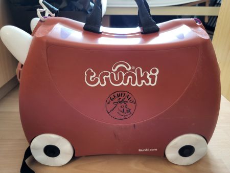 Trunki Ride-On Suitcase The Gruffalo, Childrens, Brown