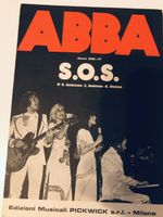 ABBA Musik Notenblatt S.O.S.