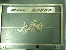 Kühler-Deko Rostfrei Kawasaki Z 1000 / 07-09