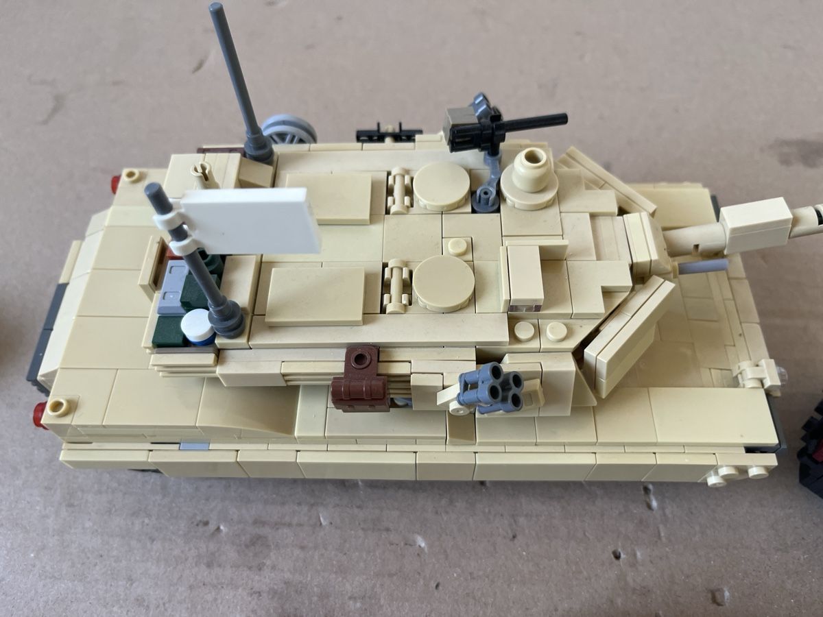 Kit di costruzioni: A-team m1a1 abrams panzer jeep bricks klemmbausteine  – Usato da Trimstein venduto da Easyp 1