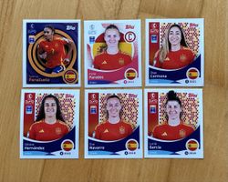 Topps UEFA Women's Euro 2025 Stickers - Spain