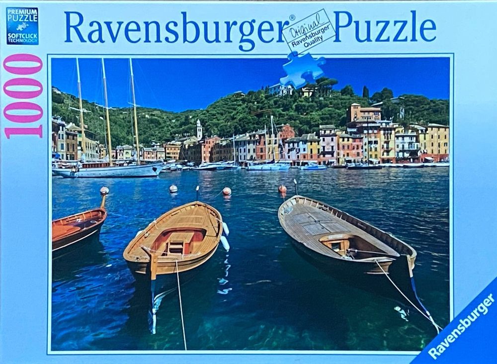 Lais Puzzle 'Hafen Von Dieppe' – 1000 Teile, Motiv Frankreich, Hochwertige Puzzle-Teile, In Stabiler Box