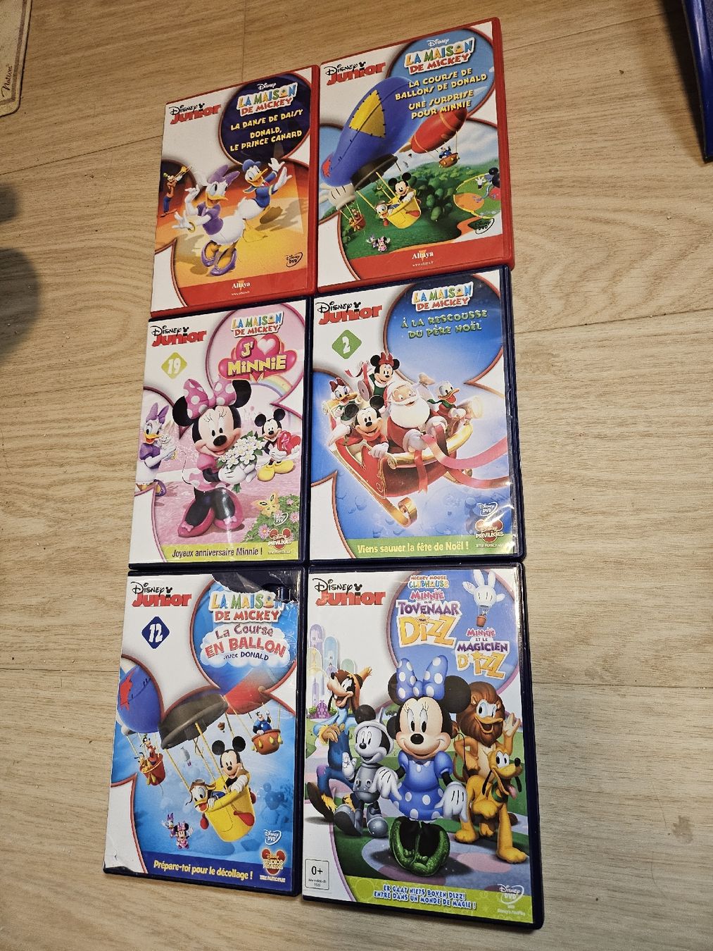 Tutti i DVDs: 6 DVD Disney Junior – Usato da La Joux FR venduto da car_ck96