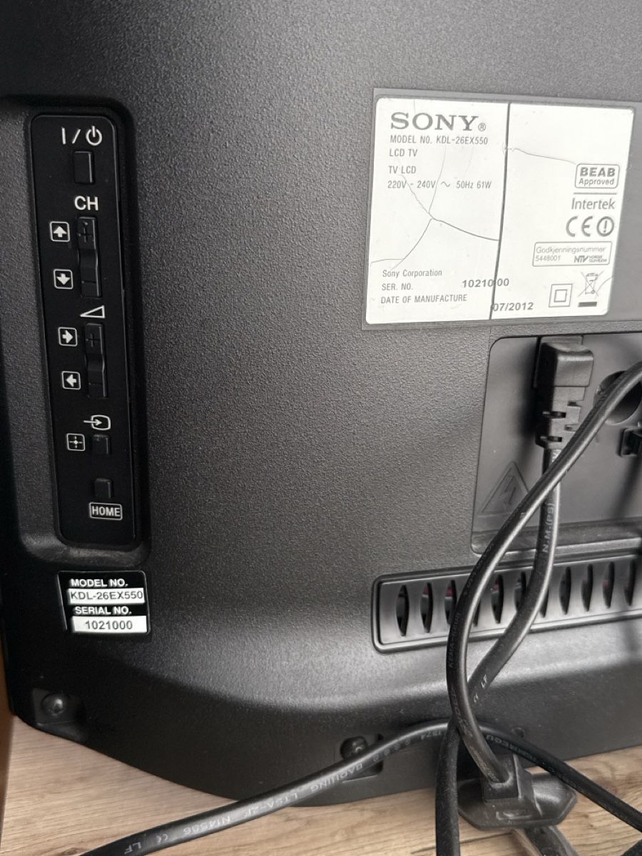 Sony Televisori: Sony Fernseher, 26 Zoll – Usato da Turgi venduto da sus_d5nn 1