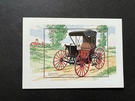 Tanzania 1998 - Classic Cars, Duryea 1893  ** Luxus (D545)