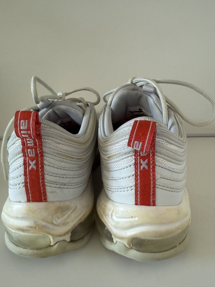 Nike Scarpe da uomo: Nike Air Max 97 weiss/rot Gr. 41 – Usato da Zürich venduto da JOD213 3