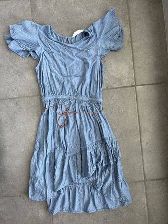 Sommerrock von H&M, Gr. 158, blau