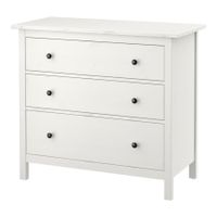 HEMNES Kommode mit 3 Schubladen