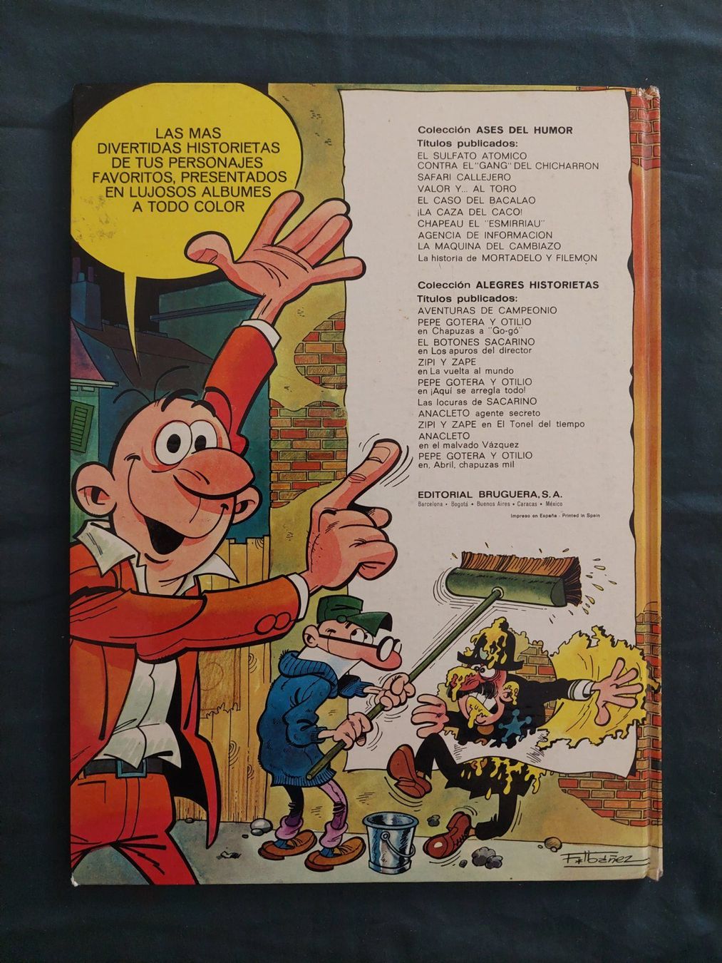 Fumetti: Mortadelo y Filemon T.10 EO 1971 BE+ – Usato da Genève venduto da Blu_BD 1