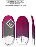Board wingfoil Albatros 98l