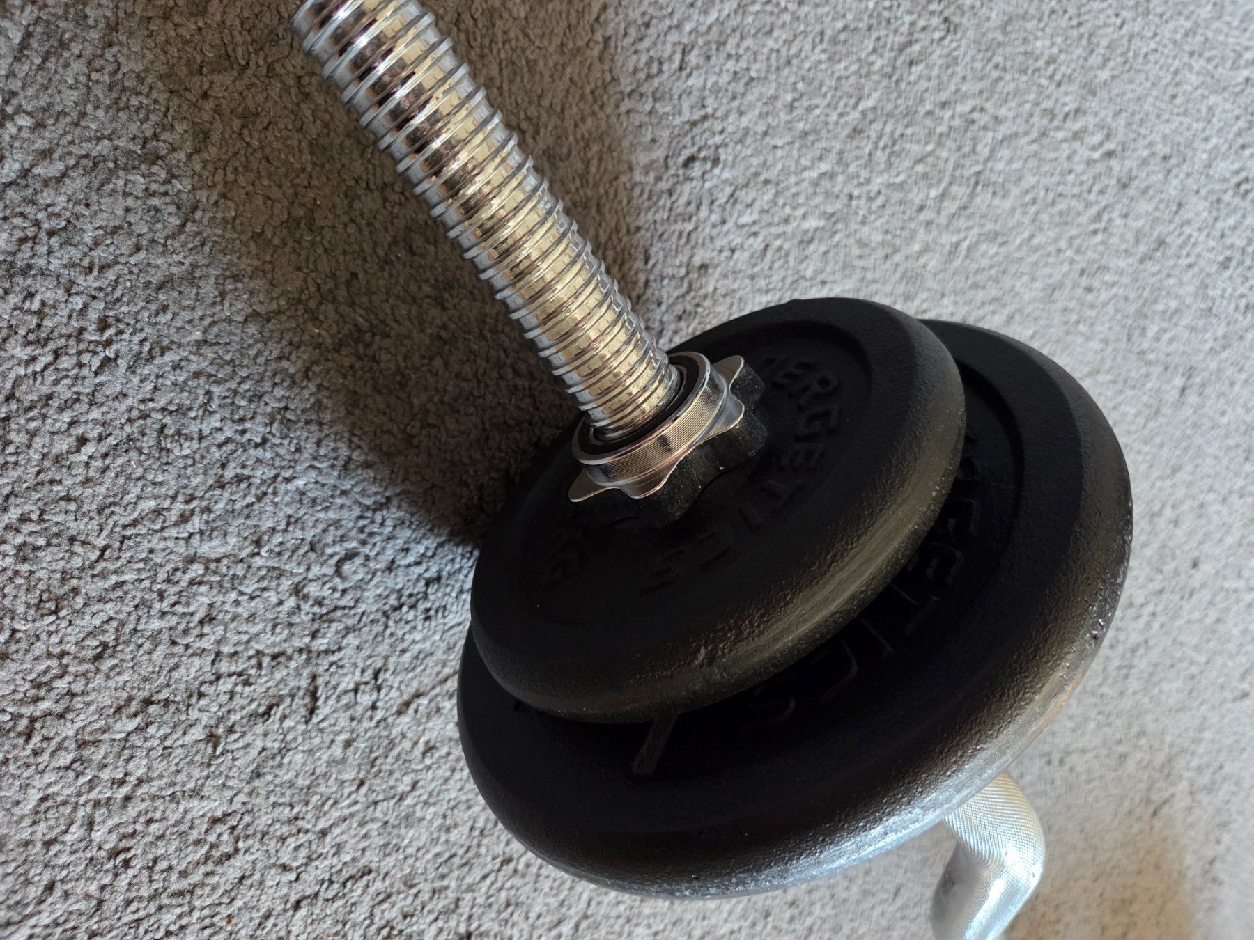 Manubri & Pesi: EZ Bar Curlstange mit Gewichten – Usato da Zürich venduto da Schmani_hu 1