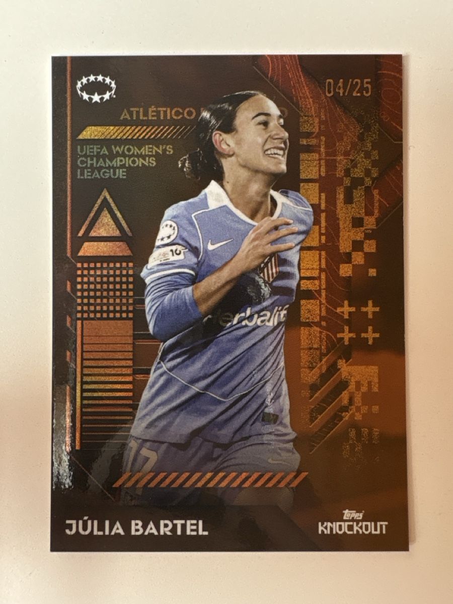 Topps Carte collezionabili: Topps Knockout UWCL Julia Bartel /25 – Nuovo (secondo la descrizione) da Kiesen venduto da jan_siegenthaler