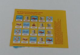 Coop Sammelaktion "Splash" volle Sammelkarte (08.07.2026)