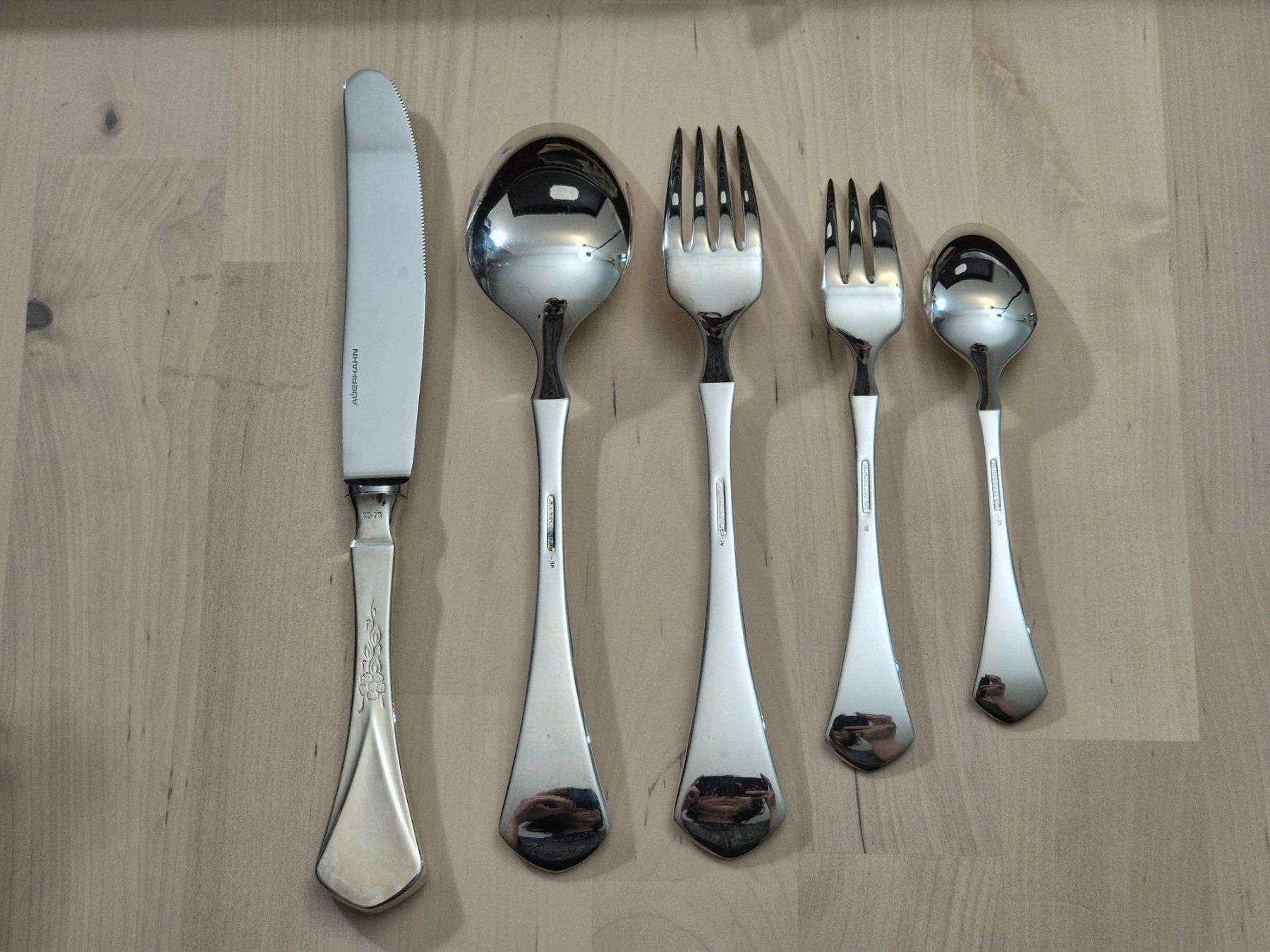 Set di posate: Auerhahn Versailles Besteck Versilbert 30-teilig neuwertig – Usato da Näfels venduto da msv_qj2g 2