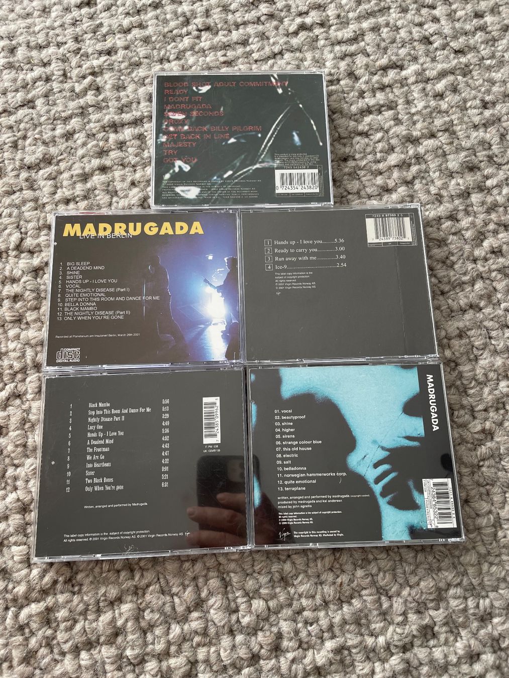 CDs: 5x Madrugada – Neuf (Voir description) à Reinach AG par trigger7811 2