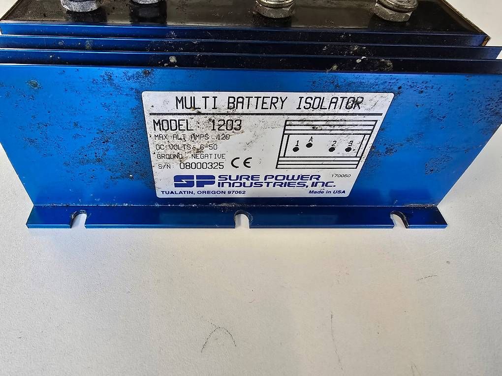 Componenti elettronici: Trenndiode Sure Power 1203 Multi Battery Isolator – Usato da Muhen venduto da Plehner