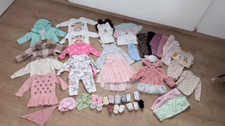 Baby Mädchen Kleiderpaket 62/68