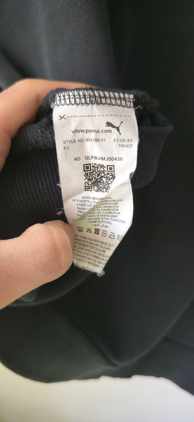 Puma Maglioni & Felpe: Sweat à capuche Puma noir Taille L – Usato da Genève venduto da MariaS2 3
