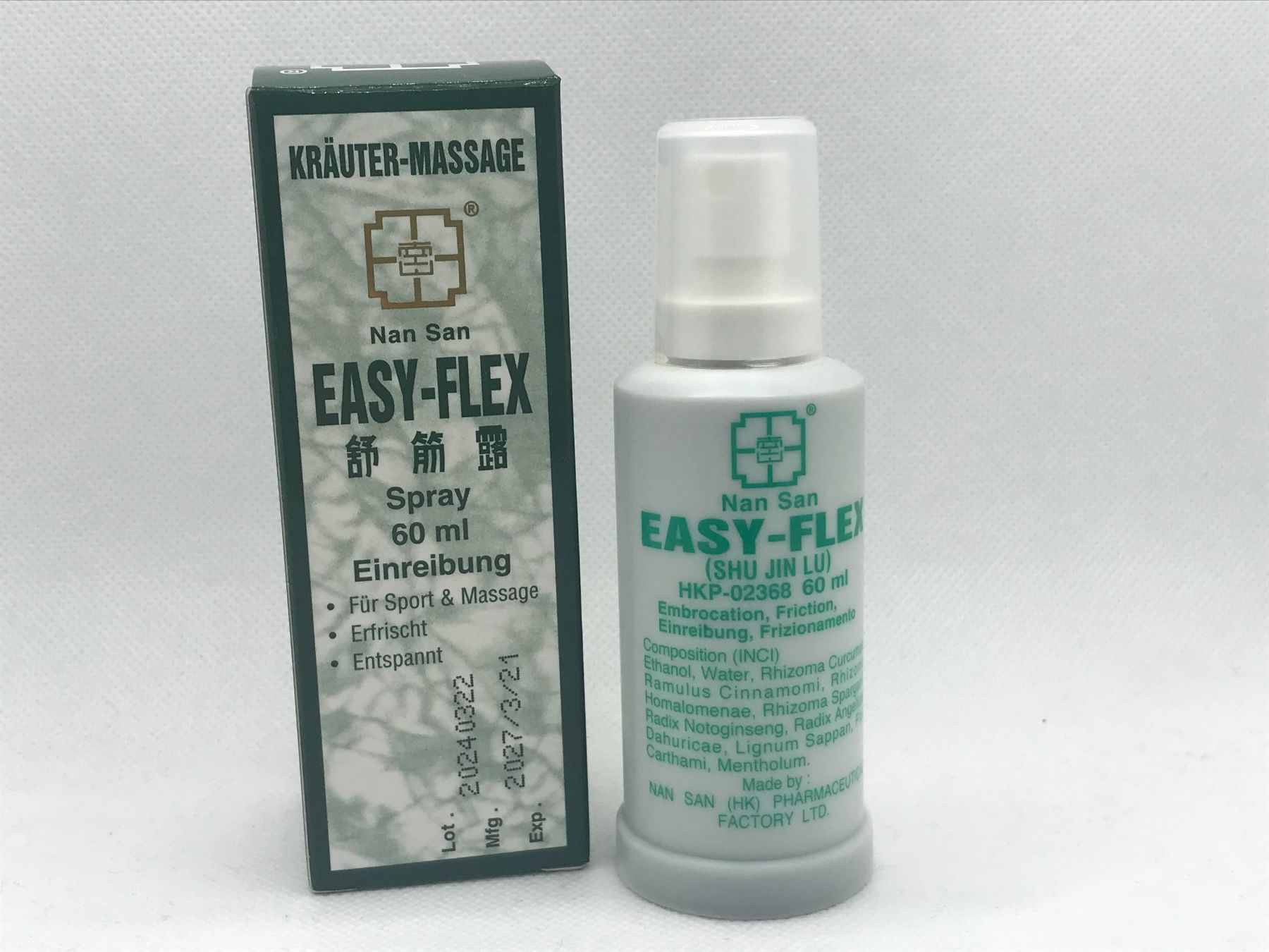 Prodotti di pulizia: EasyFlex Shu Jin Lu 60ml, Expr. Date 05.2027 AKTION – Nuovo e nell'imballaggio originale da Niederteufen venduto da Soho8 2