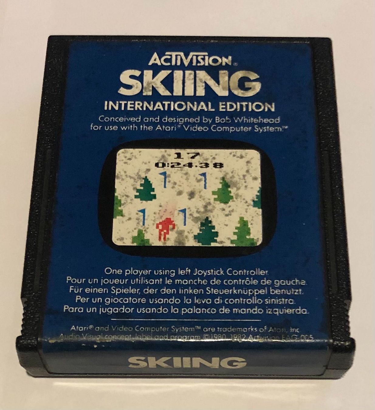 Atari Giochi: Skiing für Atari 2600 – Usato da Kestenholz venduto da Matti_10