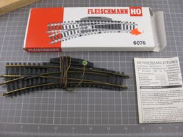Fleischmann Elektro-Bogenweiche 6076