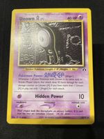 Unown 33/75 neo Pokemon rar discovery