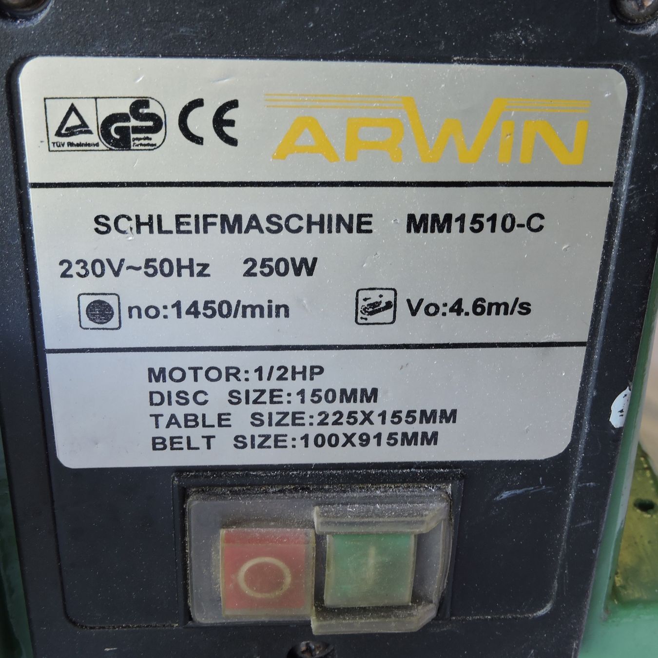Smerigliatrici & Lucidatrici: Band/Teller Schleifmaschine – Usato da Meikirch venduto da rva_q8c7 2