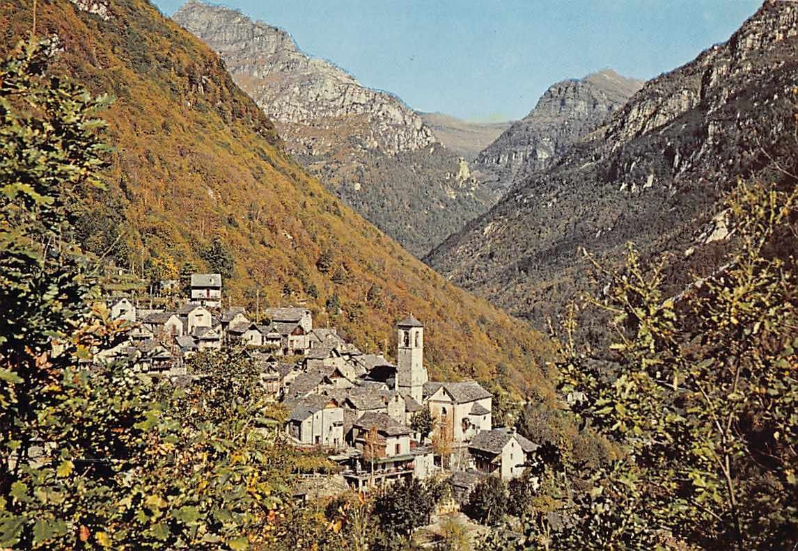 Ansichtskarten: Schöne alte Postkarte Verszascatal CORIPPO 1982 – Gebraucht aus Winterthur von SchatzchischtliWinti