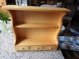 MENAGERE ZUM AUFHÄNGEN AUS HOLZ, 3 SCHUBLADE, GUTEM ZUSTAND