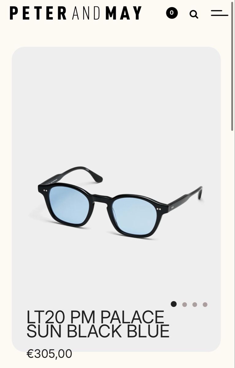 Occhiali & Lenti: Peter and May Sunglasses – Usato da Thalwil venduto da kirakirashop