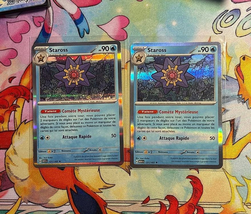 CARTE POKÉMON STAROSS Holographique 121/165 Ecarlate et Violet 3.5 151 EUR 1,00 - FR