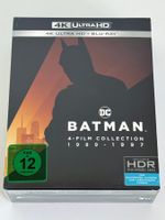 Batman 4-Film Collection 1989 - 1997 4K Ultra HD Blu-Ray NEU